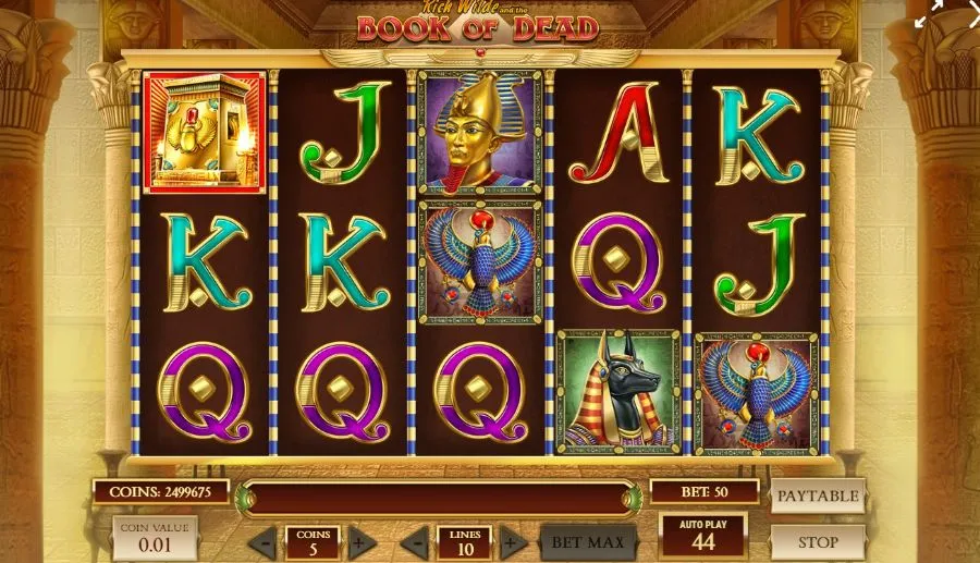 Book of Dead Demo spielen